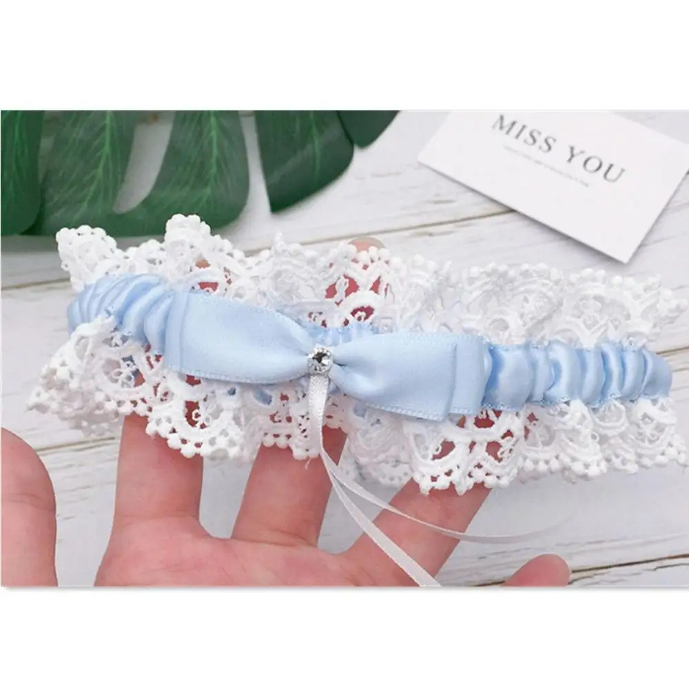 Garter Belt Leg Garter Sexy Bow Princess Cosplay Wedding Party Bridal Lace Floral