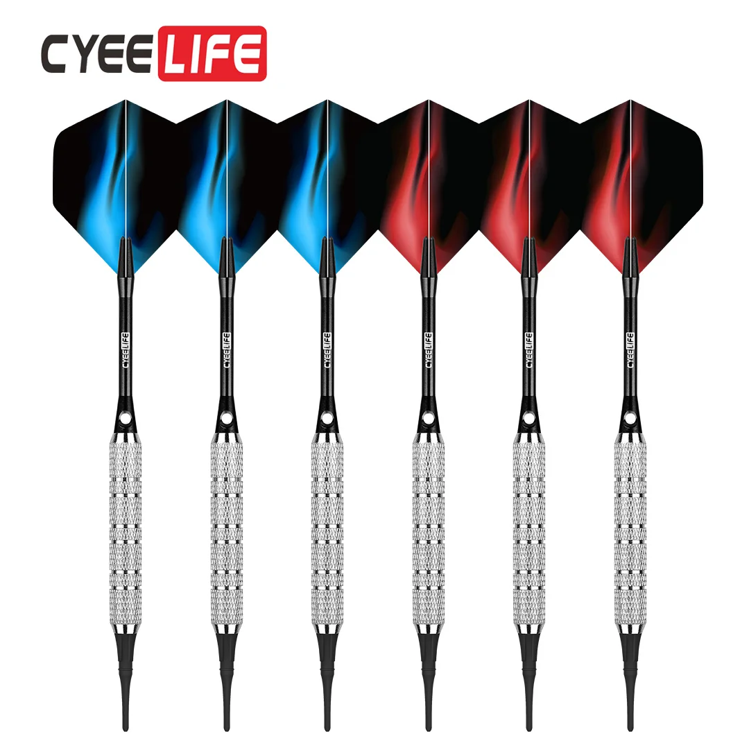 CyeeLife3pcs18gElectronicSoftDartsProfessionalDartFlight2BA