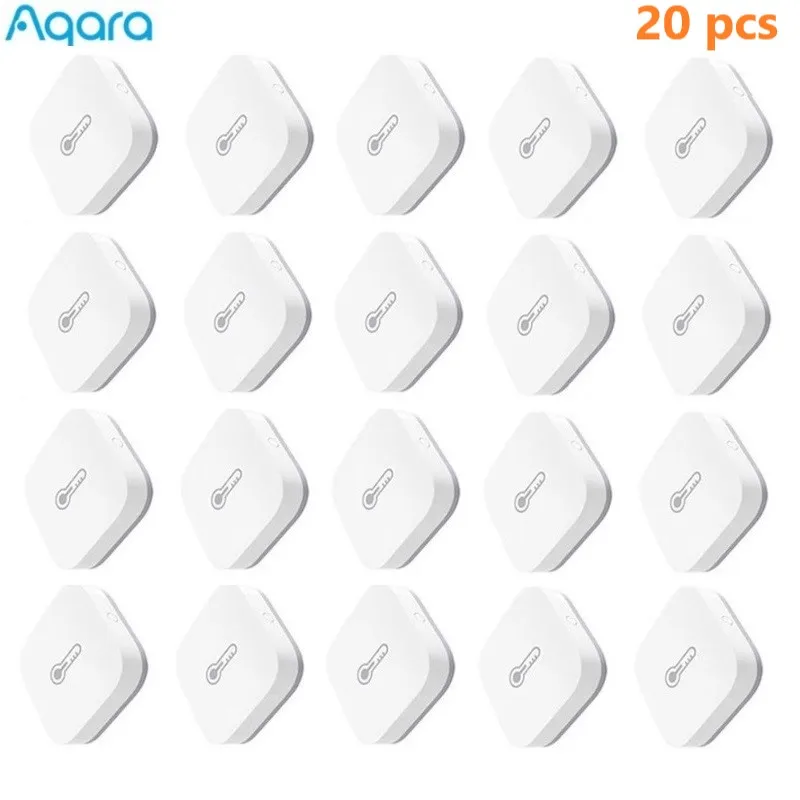 Smart Temperature Sensor Temperature Humidity Meter Aqara Temperature Sensor Smart Air Pressure Humidity Environment Sensor Smart Control Work With Aqara Hub Mihome Homek APP