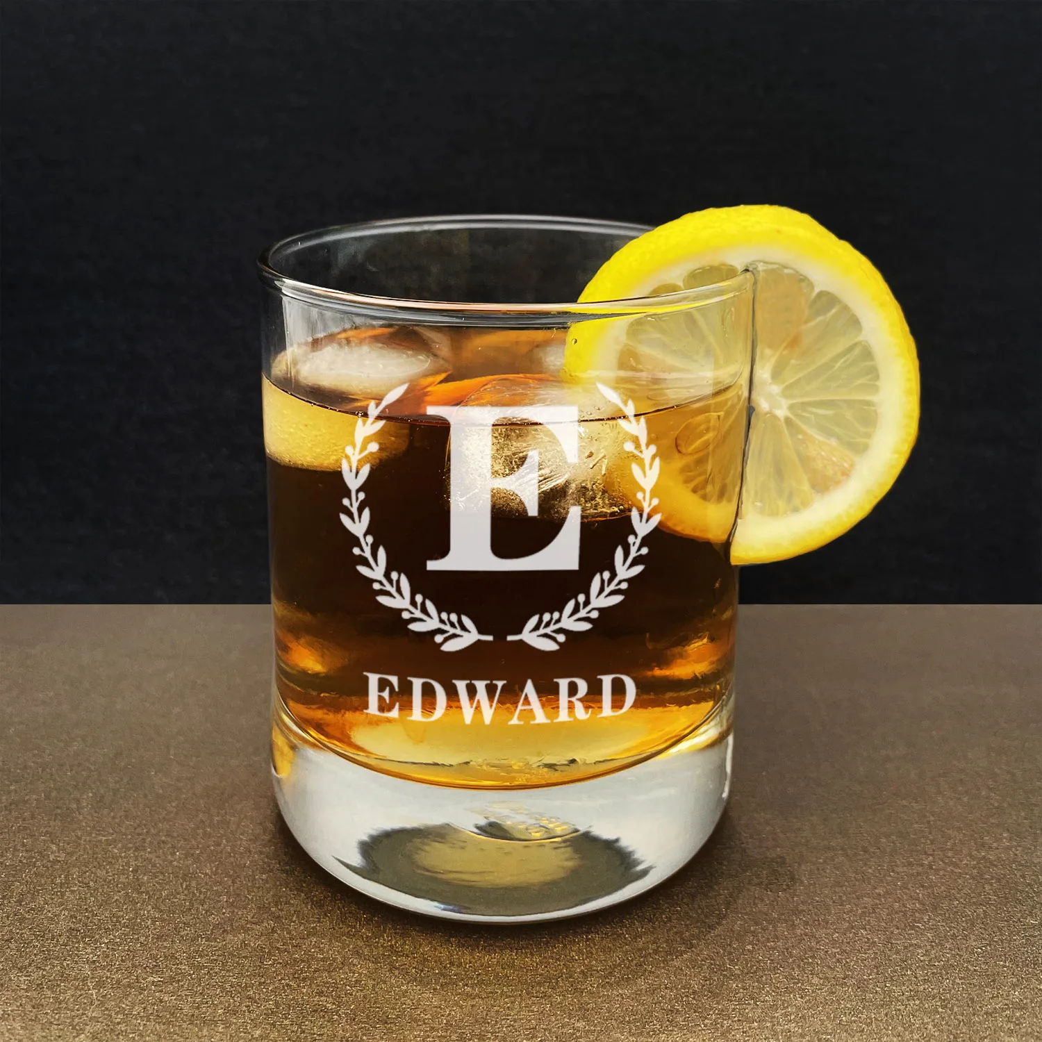 PersonalisedWhiskeyGlassEngravedGlasswareCustomGlassforWhiskey