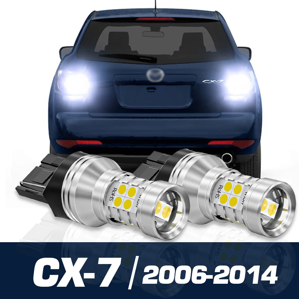 

2pcs LED Reverse Light Backup Bulb Canbus Accessories For Mazda CX-7 CX 7 CX7 ER 2006-2014 2007 2008 2009 2010 2011 2012 2013