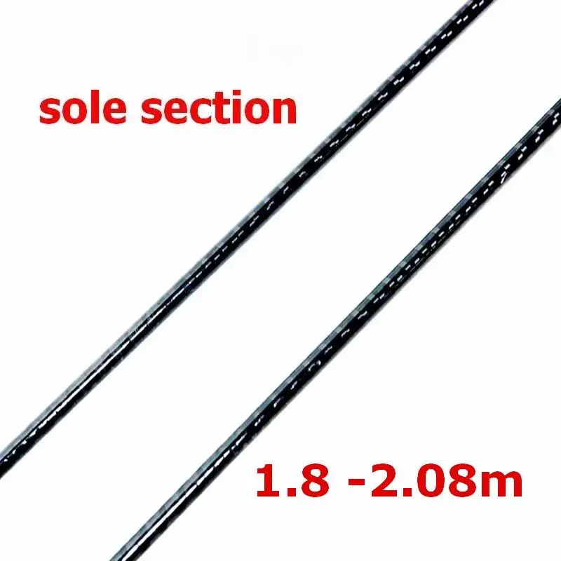 

BLK002 Sole Section or 1.5 sections XXXH Blank Fishing Rod Blanks Toray Carbonfiber 1.8m 1.9m 1.96m 1.98m 2.08m