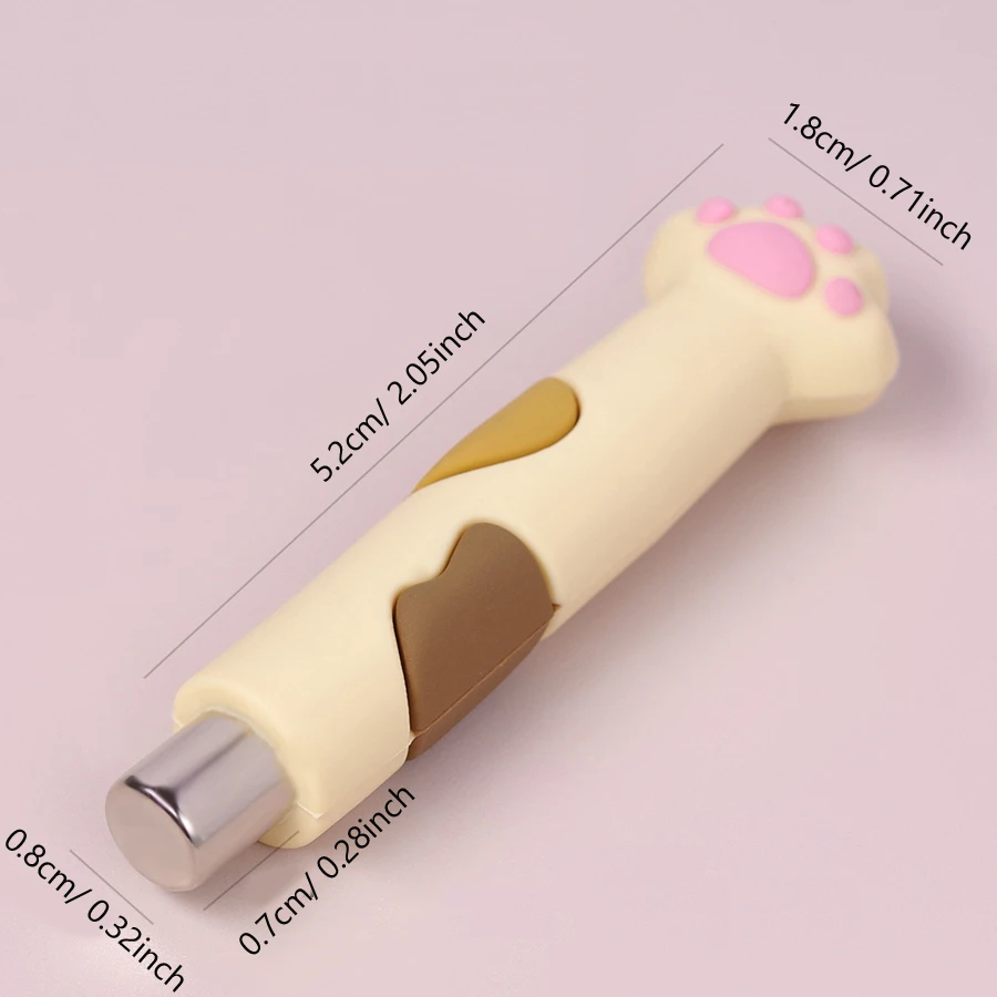 Cat Paw Strong Magnet Stick Nail Art Magnetic Rod for Cat Eye Gel Polish Manicure Creative Pet-Themed Nail Tool magnetic nail art tools cat eye nail tool magnetic nail tools magnetic nail pen nail care tools