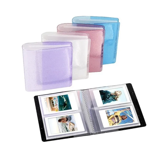 64 Zsebek Könyvalbum A Fujifilm Instax Mini 11 9 8 7S Films 3 Hüvelykes Fotópapír - Image 6