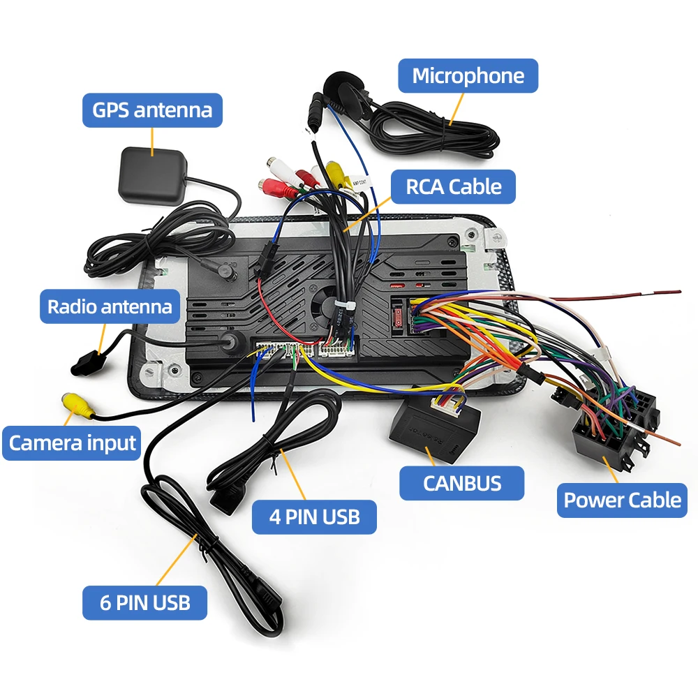 2 Din Car Radio for Seat Ibiza 2009-2013 Audio Multimedia Player CarPlay Android Auto GPS Bluetooth WIFI FM RDS Autoradio