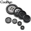 50-500pcs Plastic Sewing Button for Clothes Needlework DIY Craft Accessories 4-holes Round 8mm 9mm 10mm 13mm 15mm 18mm 20mm 25mm 3