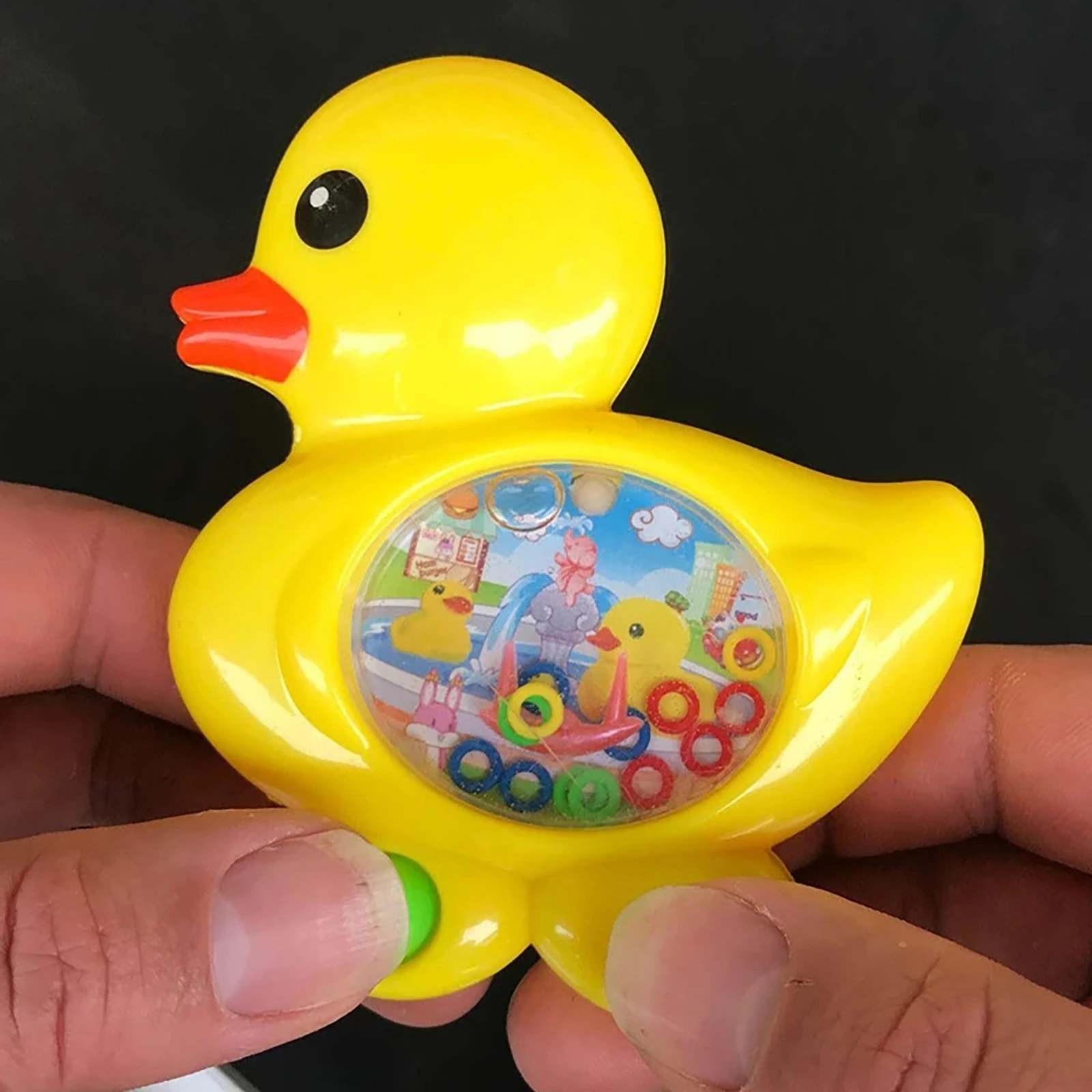 Baby Handheld Game Kawaii Duck Water Ring Game Machine Water Ring Game  Educational Toy 10ml Parent Child Interactive Game Toy| | - AliExpress