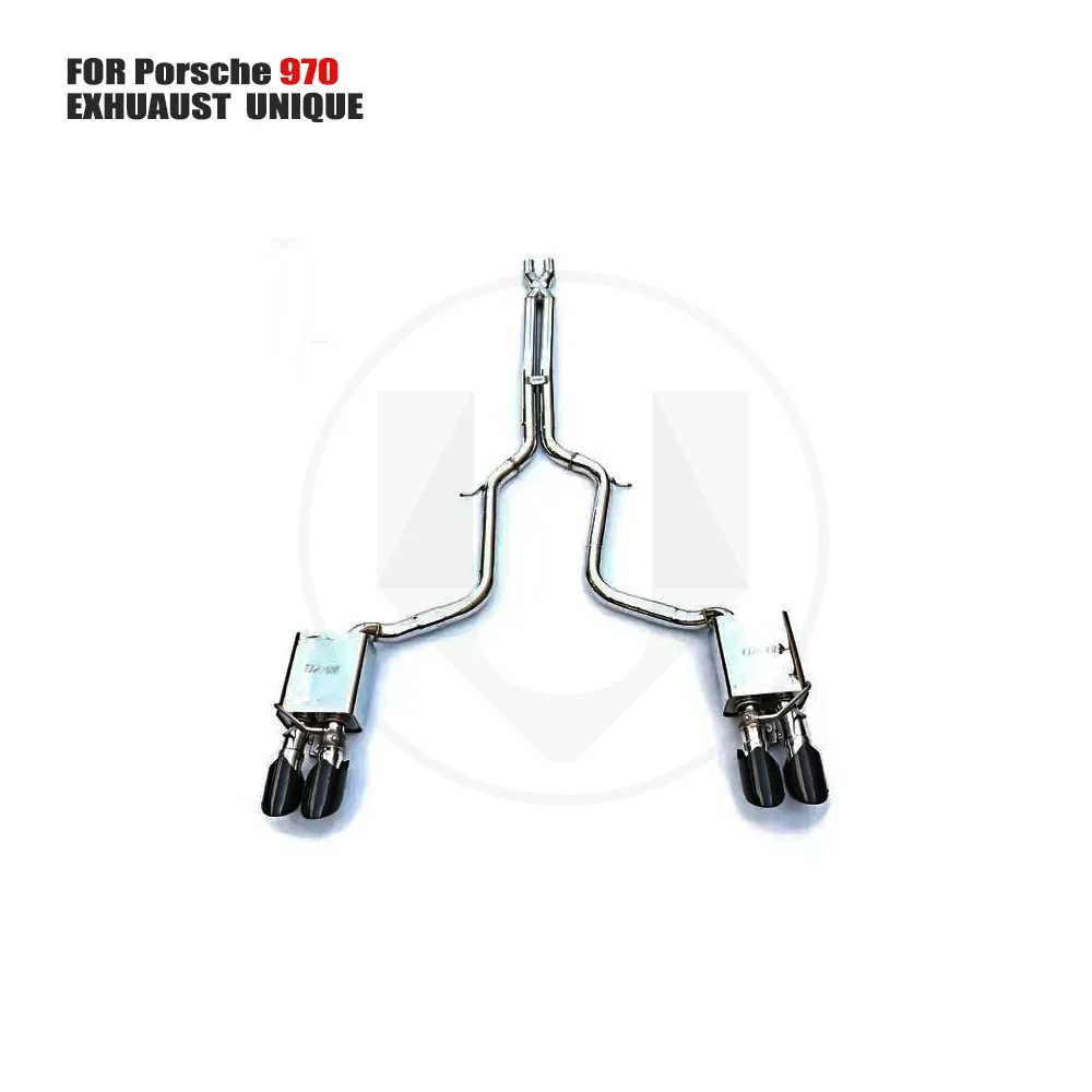 

UNIQUE Stainless Steel Exhaust System Performance Catback is Suitable for Porsche 970 Panamera Car Muffler