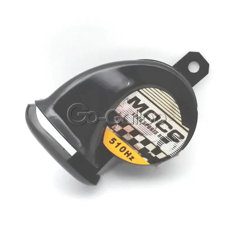 Motorcycle Black Sports Horn For Harley Dyna Sportster XL 1200 883 Street Glide