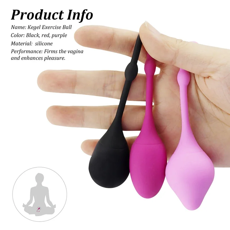 Shrinking Vagina Kegel Muscle Exerciser Vaginal Balls Vibrator For Women Chinese Balls Vaginal Massage Sex Toy For Women
