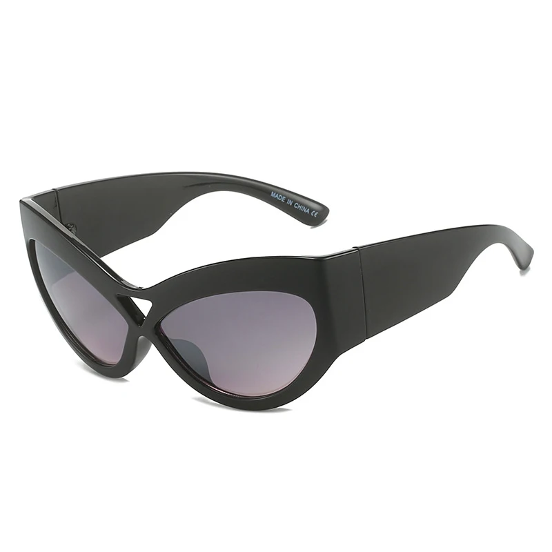 Fashion Y2K Cat Eye Sunglasses Women Retro Big Butterfly Shape