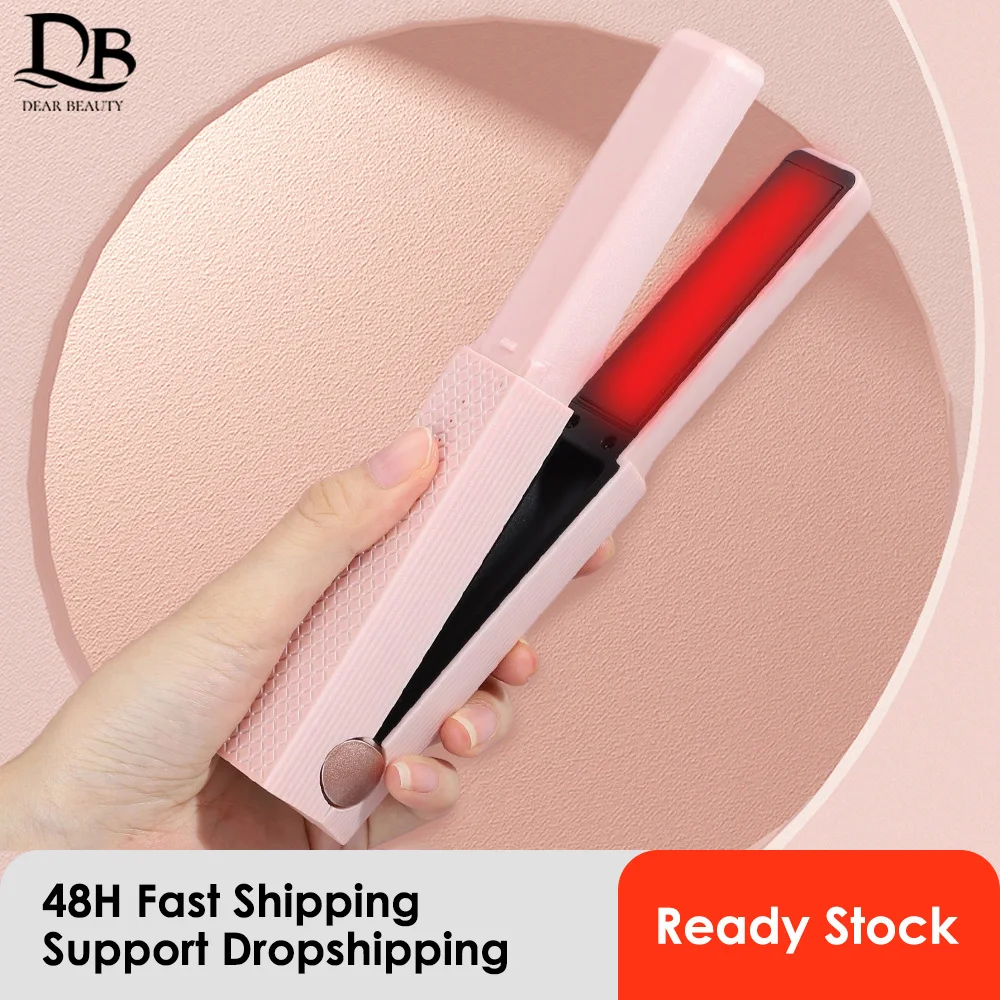 HairStraightenerMiniFastHeatingPlateHairStylingToolsUSB