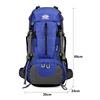 Hiking Backpack Men Women Large Capacity Outdoor Waterproof Trekking Climbing Bag Multi-function Travel Camping Storage Bags 6