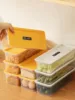 Sealed Kitchen Noodle Spaghetti Container Refrigerator Fresh-Keeping Storage Box Plastic Reusable Refrigerator Organizer Boxes 6