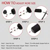 Steel Wire Skipping Rope Adjustable Length and Speed Skipping Rope Fitness Children's and Adult Sports Portable Sports Training 4