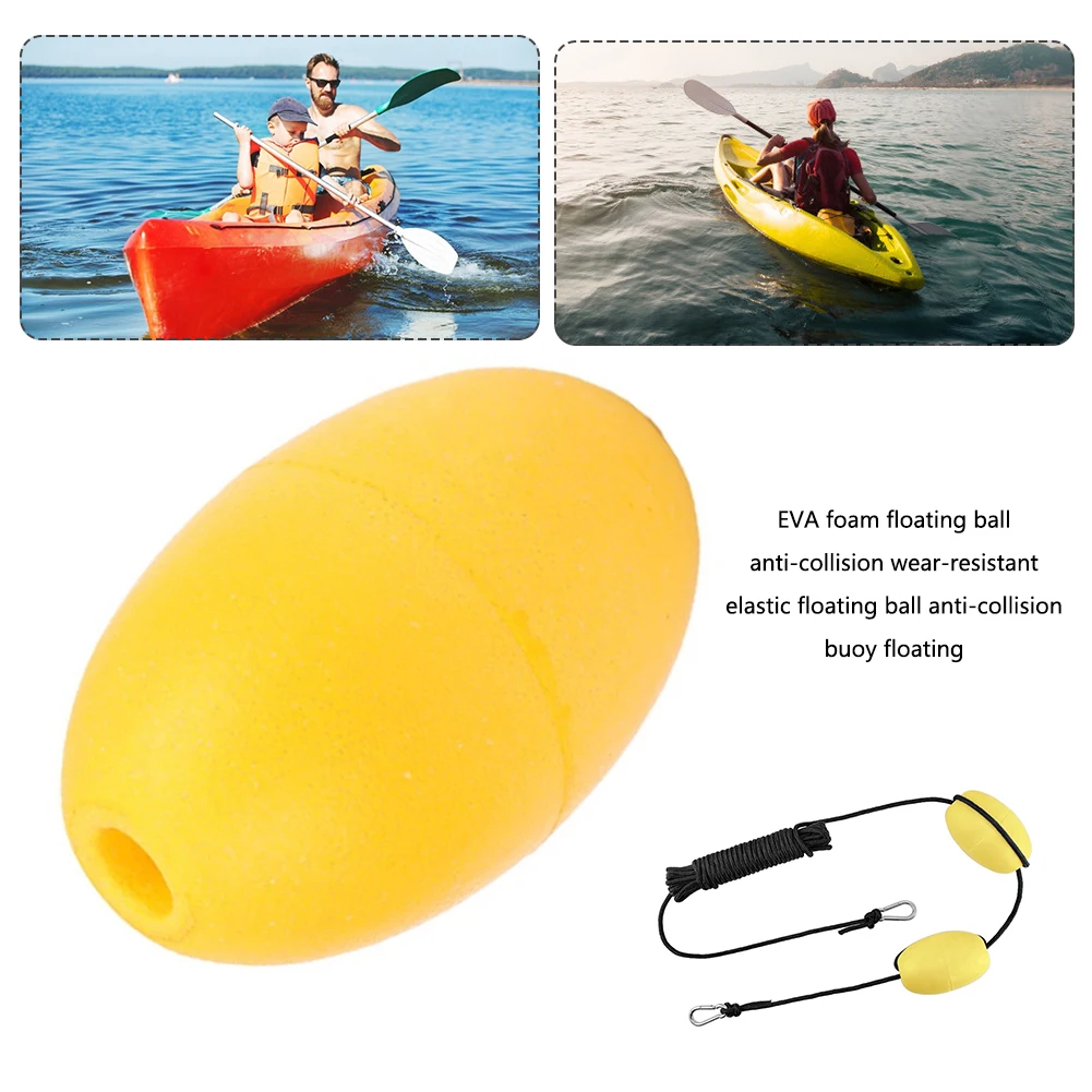 Kayak Channel Buoy Floating EVA Foam Elastic Water Float Ball Anti