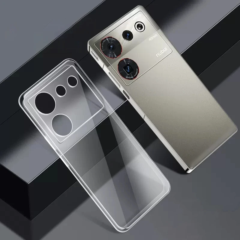 Premium Ultra-Thin Clear TPU Phone Case - Shockproof Silicone Back Cover Accessories