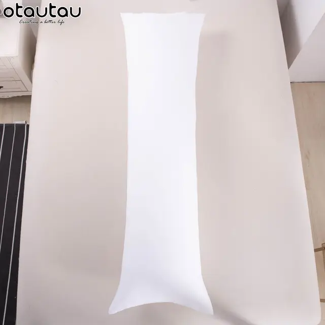 White Anime Long Body Pillow Core