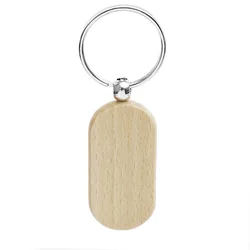 Personalized Wooden Keychain - Custom Engraved Handmade Gift - Send me logo (Send logo to me)