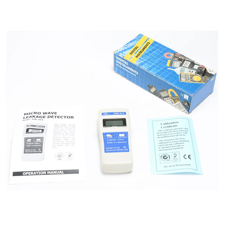 LUTRON EMF-810 마이크로파 누출 감지기 EMF810 경보형 파동 누출 감지기