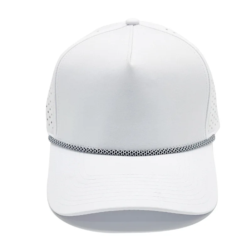 Baseball Cap Trucker Hat 5-Panel Snapback Cap with Name Customized Breathable Mesh Embroidered 5-Piece