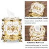 European Pattern Roll Tissue Organizer,Bathroom Countertop Organizer Round,For The Organization Of Single Rolls Of Paper Towels 4