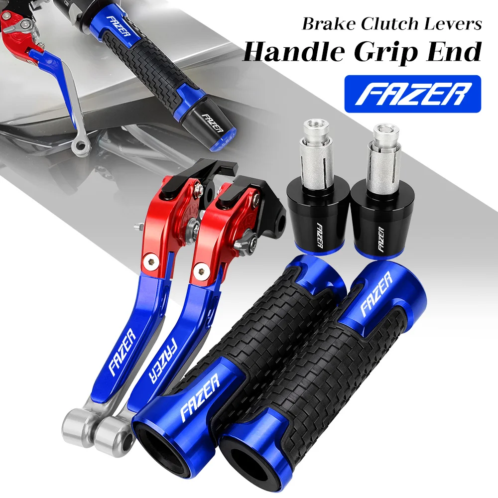 

For YAMAHA FZ-1 FZ1 FAZER 2006-2009 2010 2011 2012 2013 2014 2015 Brake Clutch Handle Levers Handlebrake Handlebar Grip Ends