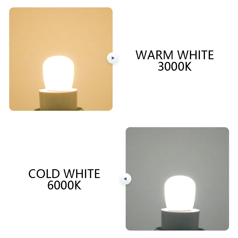LED 냉장고 전구 E14 3W 냉장고 옥수수 전구 220V 유백색 유리 LED 램프 할로겐 조명 교체 냉동고 전자 레인지