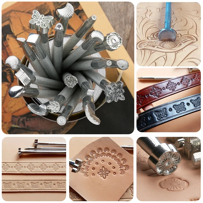 Leather Tool Kit Embossing Stamping Carving