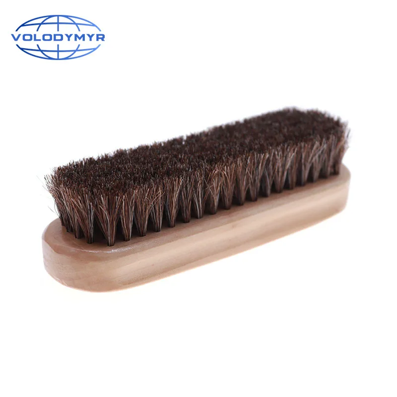 Genuine Horsehair Wooden Brush Car Detailing Polishing Buffing Brush Seat  Handle Dashboard Roof Cleaning Premium Car Wash Brush
