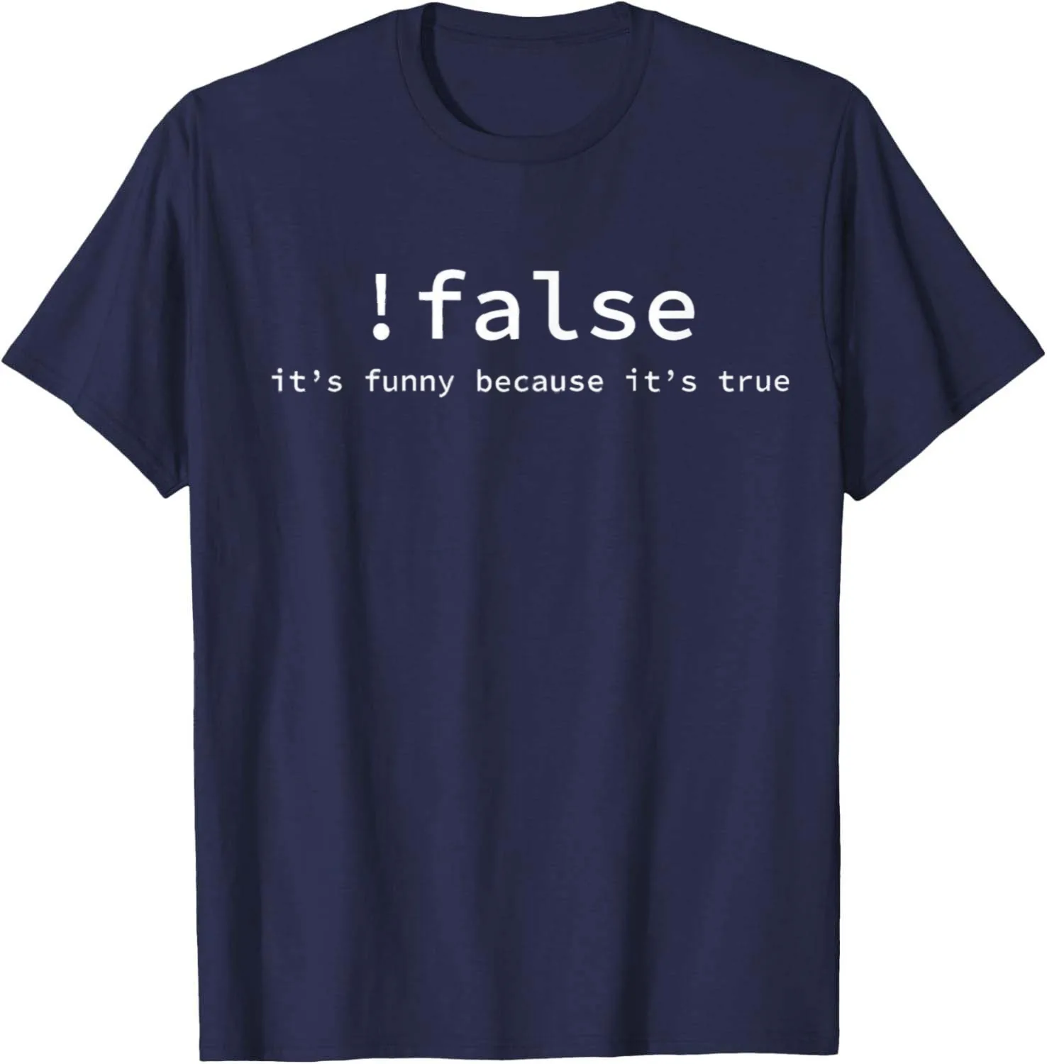 Lustiges T-Shirt mit falschem Programmier- und Coding-Motiv für Programmierer. Lustige Grafik-T-Shirts aus Baumwolle für Herrenbekleidung