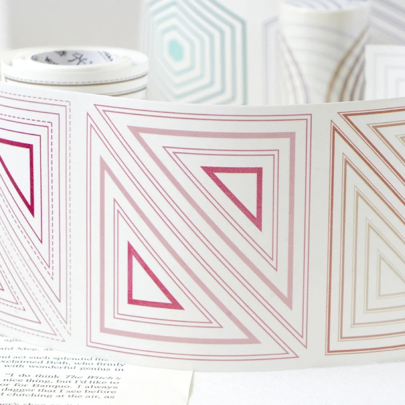 Enhanced Creative Endless Frames Die-Cut Tape Stickers for DIY Collage and Scrapbooking Projects