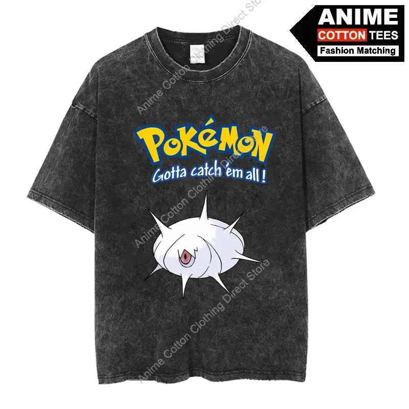 

Silcoon T Shirt Cartoon Anime Elf Baby Cute Print Clothes Y2k Harajuku Casual Unisex Oversized T-shirt Cotton Tees