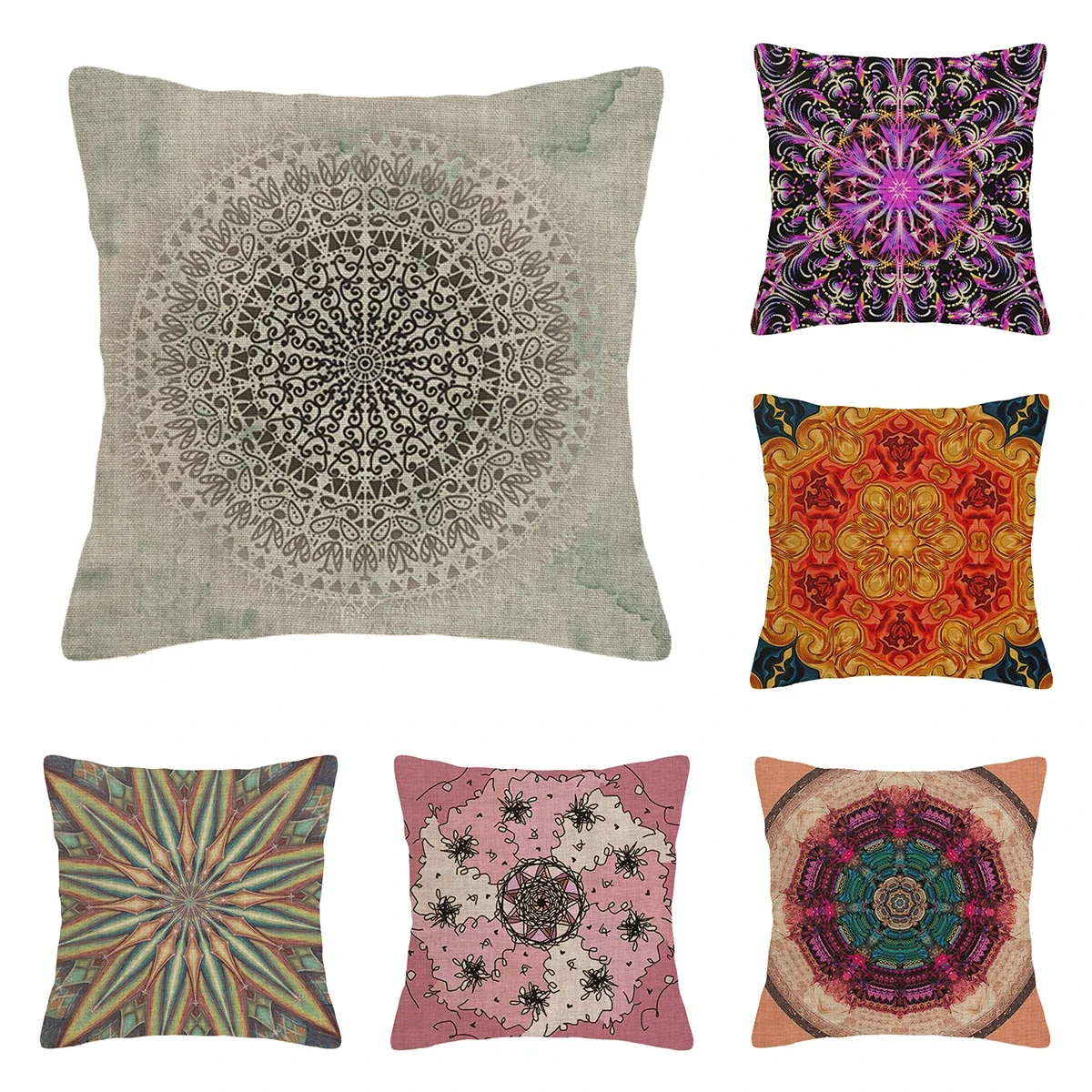 

Home living room modern decoration cushion decoration pillow cover 45*45cm 40x40cm 60x60cm 45x45cm Persian pattern 50x50cm boho