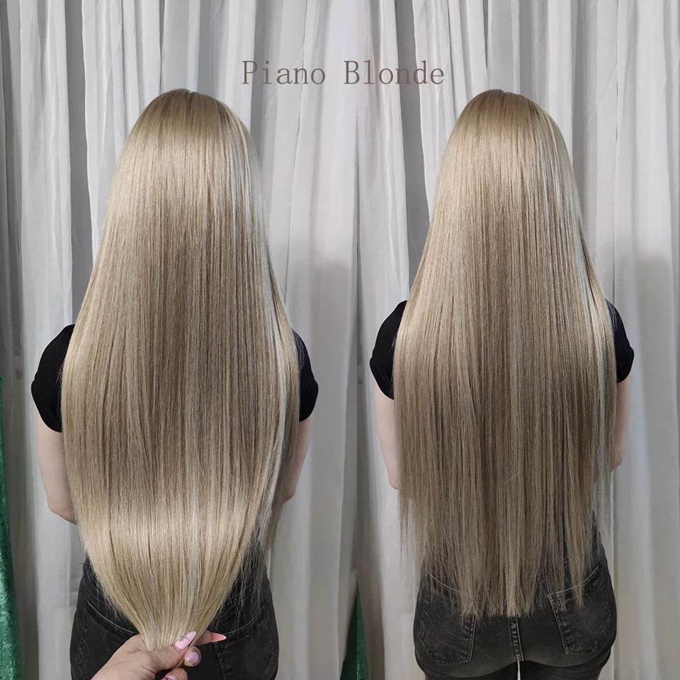 Bone Straight Hair Bundles, Salon Extensões de