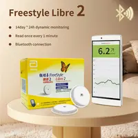 Freestyle Abbott 2nd Generation Blood Glucose Meter 24-Hour Blood Glucose Dynamic Analyzer Intelligent Alarm