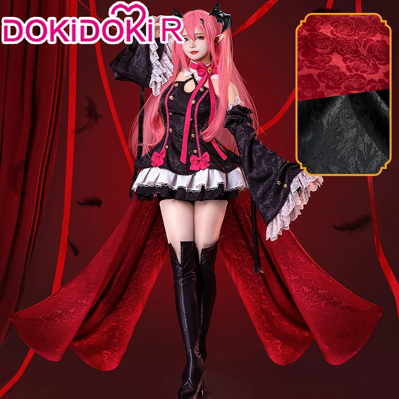 Anime Seraph Of The End Krul Tepes Cosplay Costume Woman Dress Halloween  Vampire Role Clothing Suit Wig Accessories - Cosplay Costumes - AliExpress