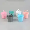 1Pcs Bucket Miniature Model Mini Dollhouse Decorations Ornaments INS Children Beach Small Bucket Kitchen Play House Toys 3