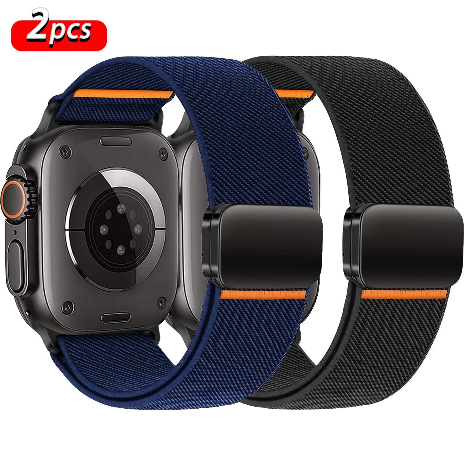 Magnetic Nylon Bracelet Strap