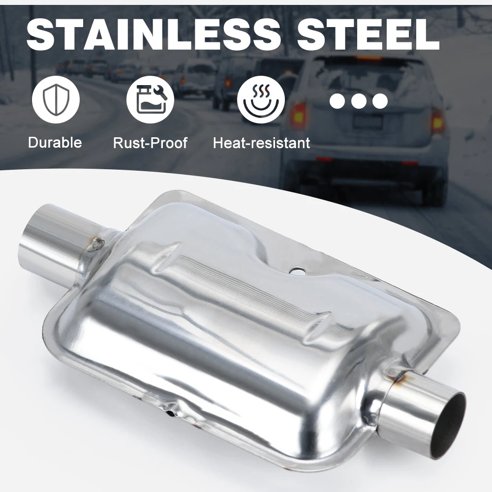 24mm muffler silencer upgraded clamp bracket car air diesel parking heater exhaust pipe stainless iron for diesel heater