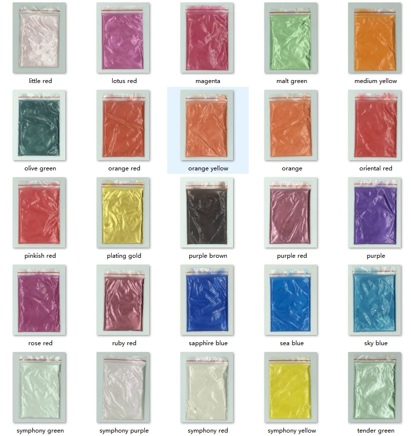 50g bag Mica Powder Pigment DIY Soap Candle Nail Art Automotive Coatings ceramic art crafts coloring dye decoration nails