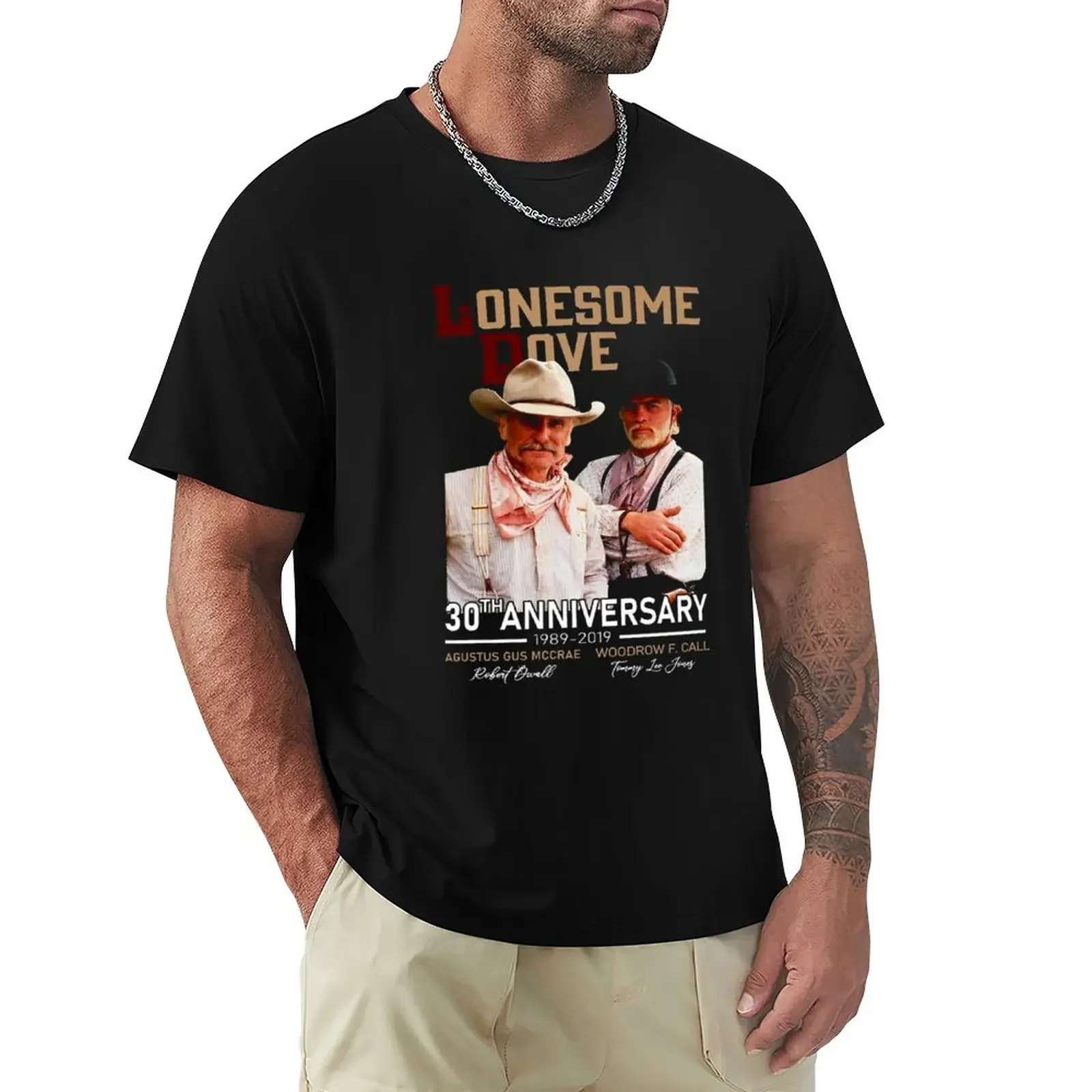 

Lonesome Dove 30th Anniversary 1989 2019 Signatures T-Shirt funny t shirts vintage t shirt funny t shirt shirt for men