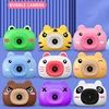 Cartoon Cute Piggy Bubble Blowing Machine Creative Animal With Light Electric Automatic Bubble Blowing Camera Kids Birthday Gift 2