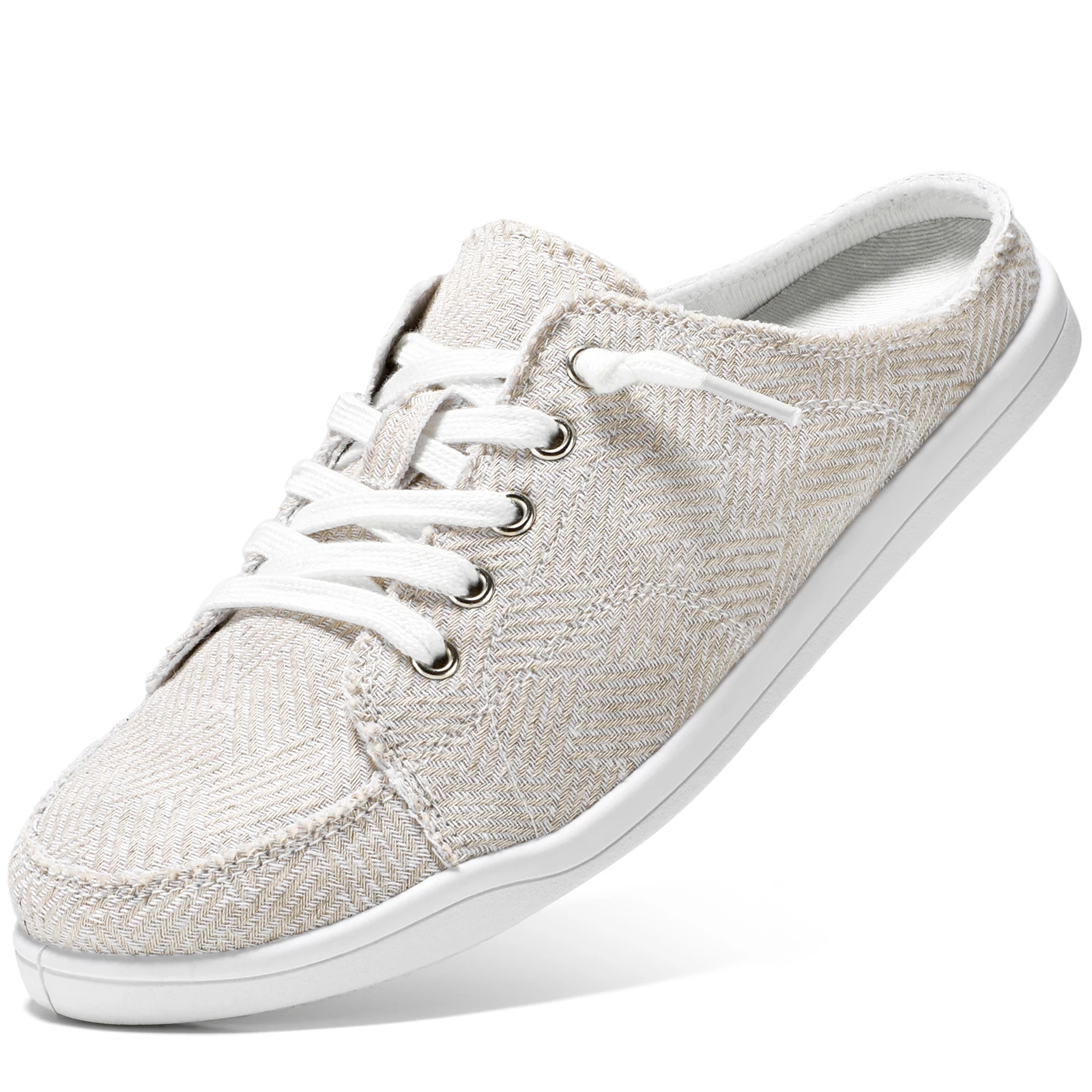 STQ Women’s Slip-On Canvas Sneakers – Lightweight, Breathable & Comfortable For Walking, Nursing, Casual Wear
