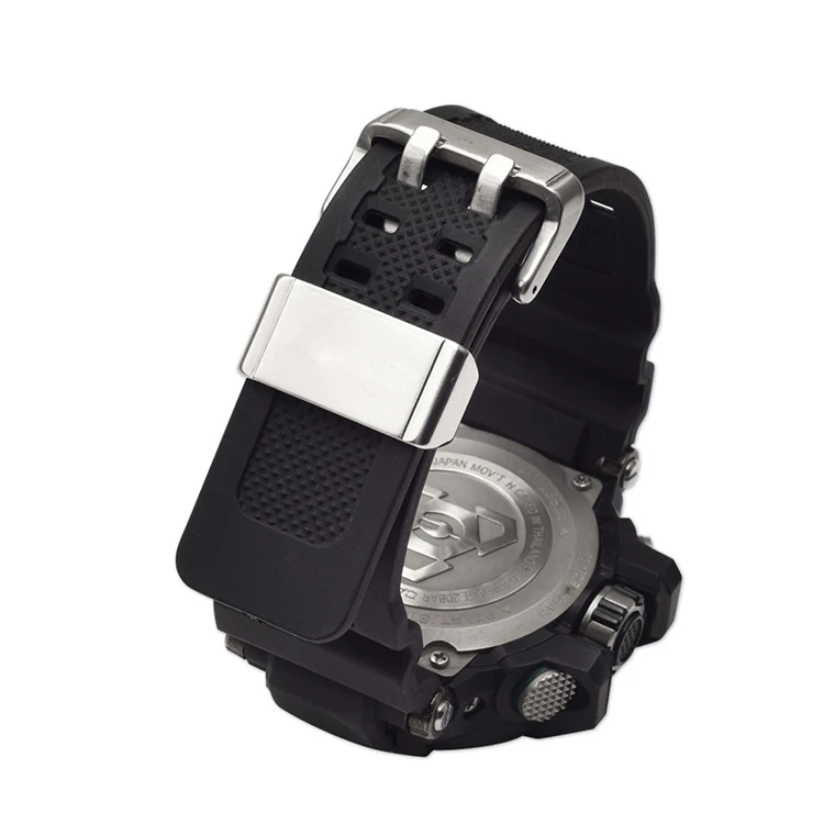 18mm 20mm 22mm 24mm Edelstahl Uhrenarmband Loop Hoop Halter Herren Metallringhalter für Casio G-SHOCK GA-110 GD-100 DW-5600 – Detail 9