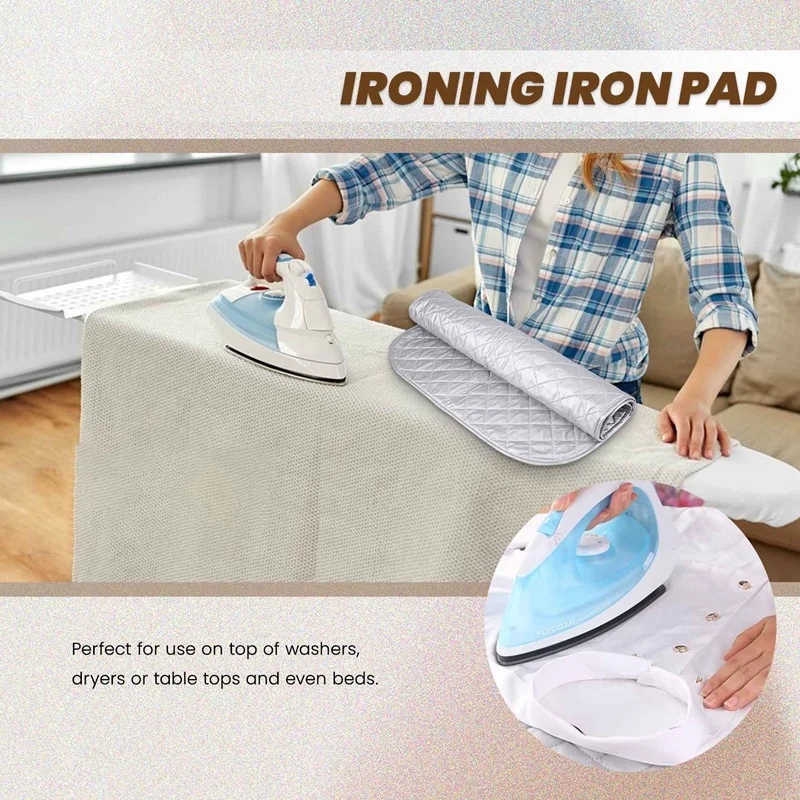 【CLEARANCE】Thickened High Temperature Resistant Non-Slip Ironing Iron Pad Laundry Mat Ironing Boards Mat