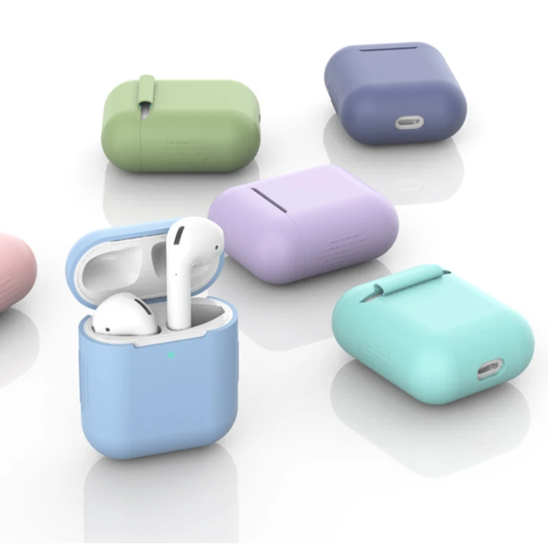 Мягкий силиконовый чехол для Apple AirPods Pro 3 2 1 Earpods Air pods зарядки Bluetooth Ультратонкий