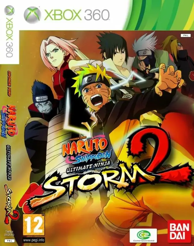 Jogo Naruto Shippuden Ultimate Ninja Storm 2 - Xbox 360