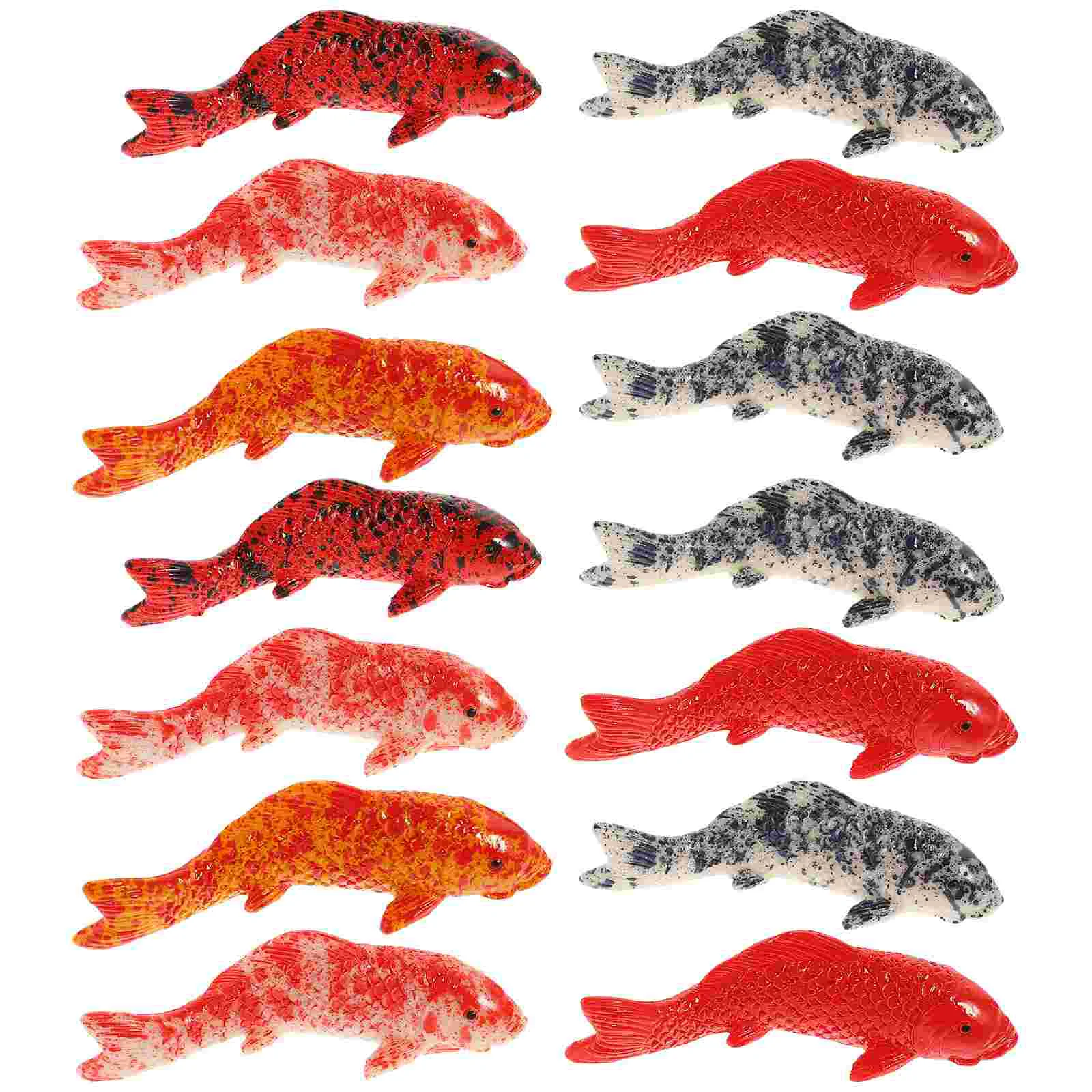 

20Pcs Small Fish Statue Simulated Fish Craft DIY Fish Tank Fake Fish Decoration Aquarium Fake Fish