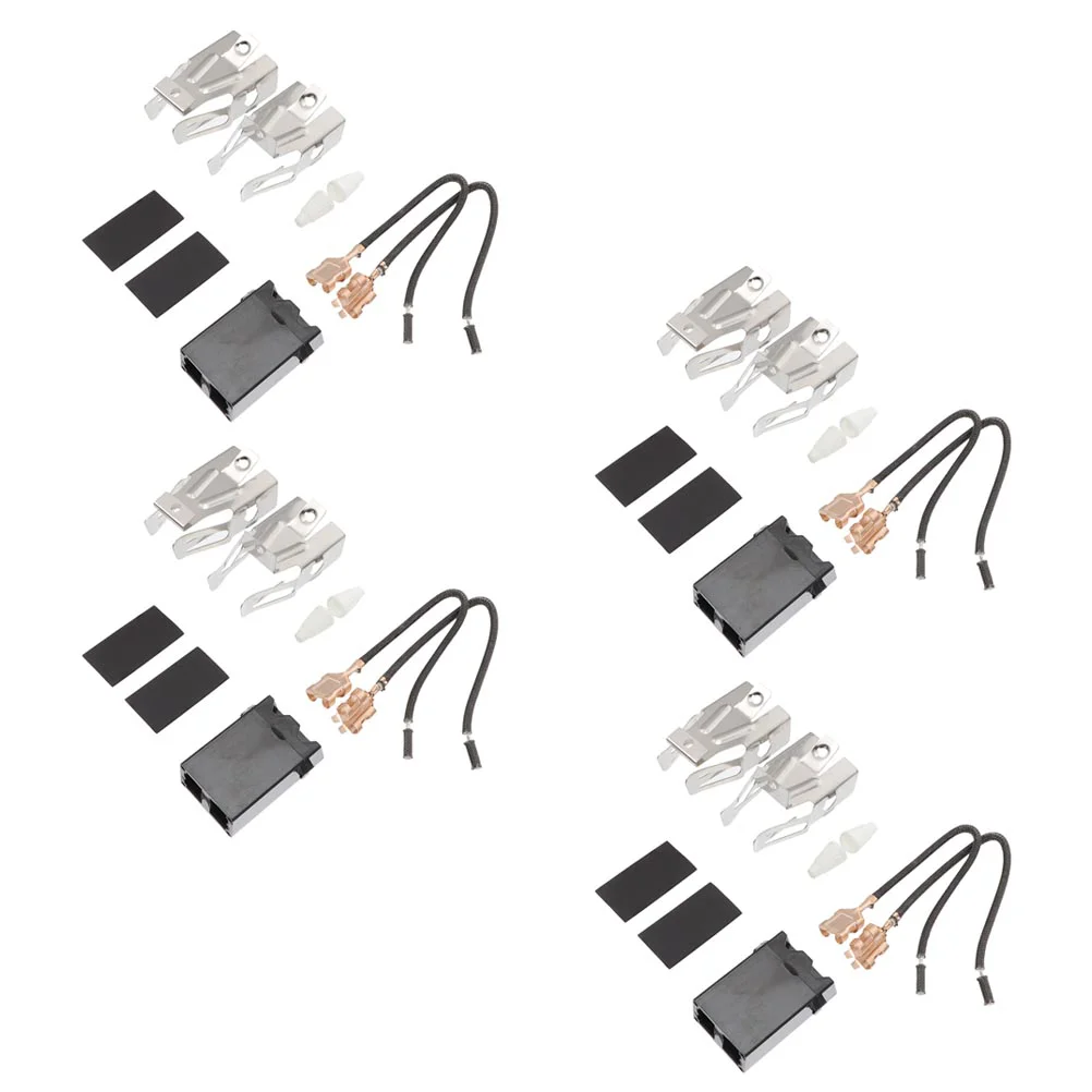 4 Pcs Range Receptacle Burner Kit Oven Connector Stove Heating Elements Cookware Parts Electric Stove Socket Replacement Kitchen
